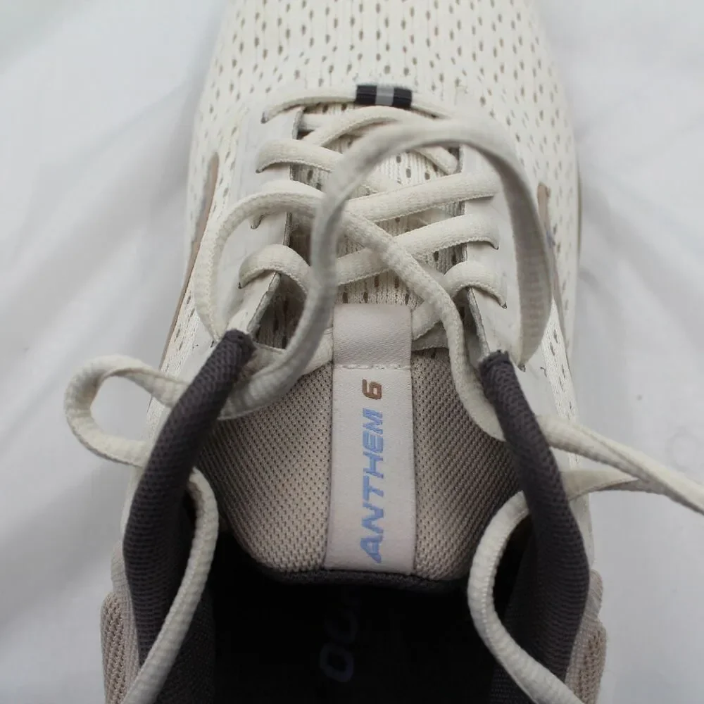 Brooks Anthem 6 Men's Running Shoes Size 11 - White/Tan